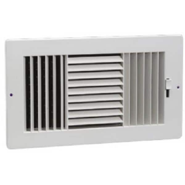 Swivel 383W12X6 3 Way Sidewall Register; 12 x 6 in SW575375 - main